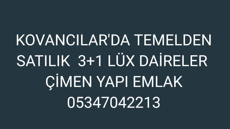 Çimen Emlaktan Satlık Daireler