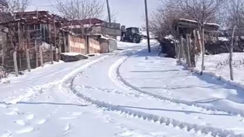 Kovancılarda Kar Yağışı