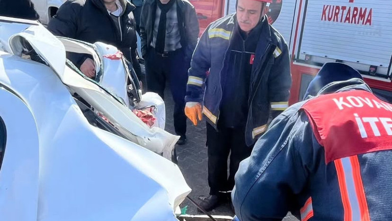 KovancılardaTrafik Kazası Meydana geldi…